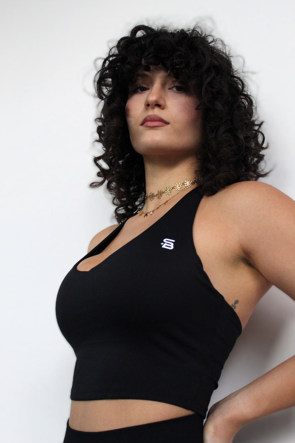 Top Halter Banded