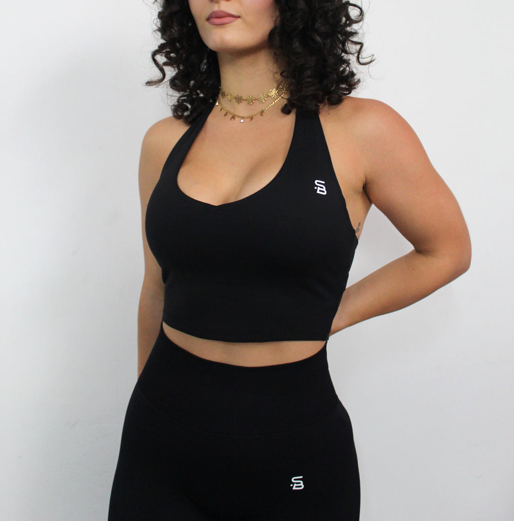Top Halter Banded