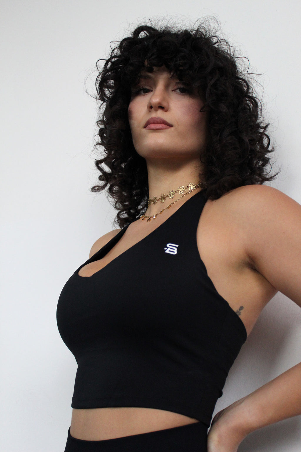 Top Halter Banded